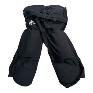 Adidas Black Padded Youth Football Pants Integrated Pads Size Large